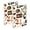 Rice Egg Meat, variant on Haosy Noodles and Tomatoes Notebooks 1-subject Journal 60 Sheets A5 College Ruled Paper Detachable Ring 8.3"x5.7"