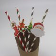 thumbnail image 3 of Toddmomy Round Tube Paper Straws With Toppers For Cake Decoration And Drinking 19.7 x 4 x 0.6 in 50Pcs Party Supplies, 3 of 8