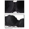 thumbnail image 3 of Sonducket Conjunto de sujetadores de copa 1/2, Bralette de encaje a la moda para mujer, cierre trasero transpirable, ropa interior de realce Type2 NO2, 3 of 6