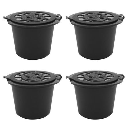 

4pcs/set Coffee Filter Reusable Refillable Coffee Capsule Filter Capsule Gusto Capsule Dolce Gusto Refillable Kitchen Accessories