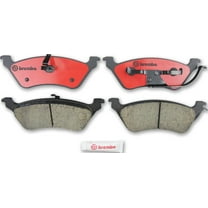 Brembo OE P11014N Rear Premium NAO Ceramic Brake Pad for Dodge and Chrysler Vehicles