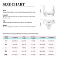 thumbnail image 6 of Wukai Rabbit And Carrot Women's Bikini Set Two Piece,wimsuit High Waisted V Neck Twist Front Adjustable Spaghetti Straps Bathing Suit-XX-Large, 6 of 7