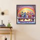 thumbnail image 4 of 5D DIY taladro redondo completo pintura de diamante Animal gato Kit decoración del hogar arte artesanal, 4 of 9