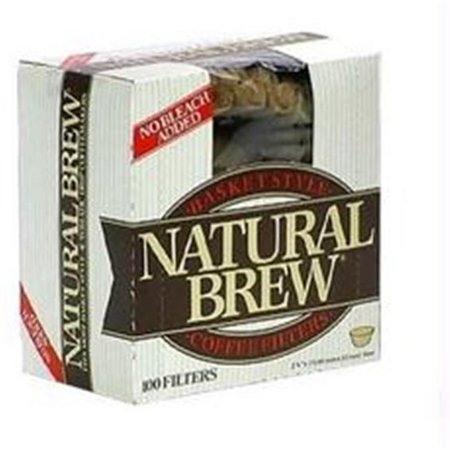 

Natural Brew B62101 Natural Brew Coffee Filters -12x100cnt