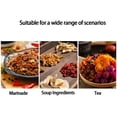 thumbnail image 3 of Maytalsory 3pieces Stainless Tea With Strainer Amount Of and control Tea 3pcs Scoop Out Infuser Fine Soup Clear Pure, 3 of 6