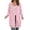 Pink, variant on Women's Zip Up Hoodies Long Sleeve Long Tunic Sweatshirts Oversized | Long Fleece Jacket Coats, Drawstring, Zip Up Front, Kangaroo Pockets, Casual Outerwear, #01_Black, L