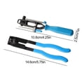thumbnail image 3 of Automotive CV Boot Banding Tool Kit, Heavy-Duty Stainless Steel Exhaust Pipe Clamp Hand Installer & Cutter for Fuel Filter Hoses, Universal Car Repair & Maintenance, 3 of 8