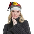 thumbnail image 5 of Salouo Dinosaur Super Hero Cartoon for Adult Christmas Hat Xmas Holiday Hat Santa Hat for Women & Men Festive Headwear Accessories Fit for Christmas/ New Year/Holiday/Party,1PC, 5 of 6