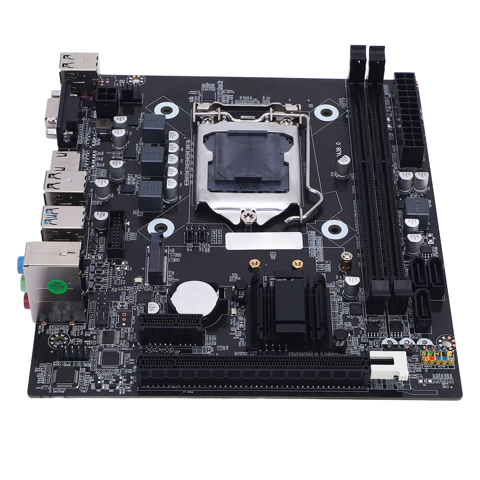 H81 Computer Motherboard, LGA 1150 PC Motherboard High Performance for E3 V3 Series 22nm CPU Processors