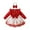 Red, variant on Zanarzt Girls Long Sleeve Dress Fashion Toddler Baby Girl Summer Dress Ruffle Short Sleeve Tutu Skirt Embroidery Flower Clothes for Party Casual Red,12-18 Months