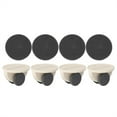 thumbnail image 1 of Advancent Paquete de 4 cajas de pañuelos sin perforaciones, ruedas para muebles, cajas de almacenamiento autoadhesivas, ruedas de repuesto, Almacenamiento y organización del hogar Blanco, 1 of 6
