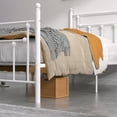 thumbnail image 6 of VECELO 2-Piece Twin Metal Bed Frame for Kids Teens Bedroom, Heavty Duty Mattress Foundation, No Box Spring Needed, White, 6 of 8