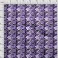 thumbnail image 4 of oneOone Cotton Jersey Purple Fabric Asian Japanese Flower Sewing Craft Projects Fabric Prints By Yard 58 Inch Wide, 4 of 4
