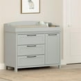 thumbnail image 3 of South Shore Changing Table with Station Soft Gray Daisie, 3 of 7