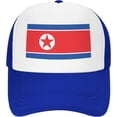 thumbnail image 2 of Flag of North Korea Mesh Back Trucker Cap Baseball Cap, 2 of 8
