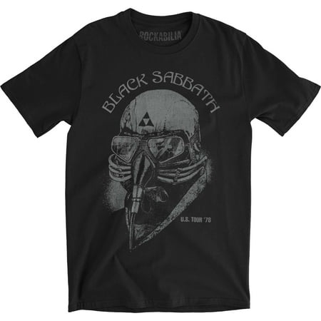 

Men s Black Sabbath US Tour 1978 Slim Fit T-shirt Medium Black