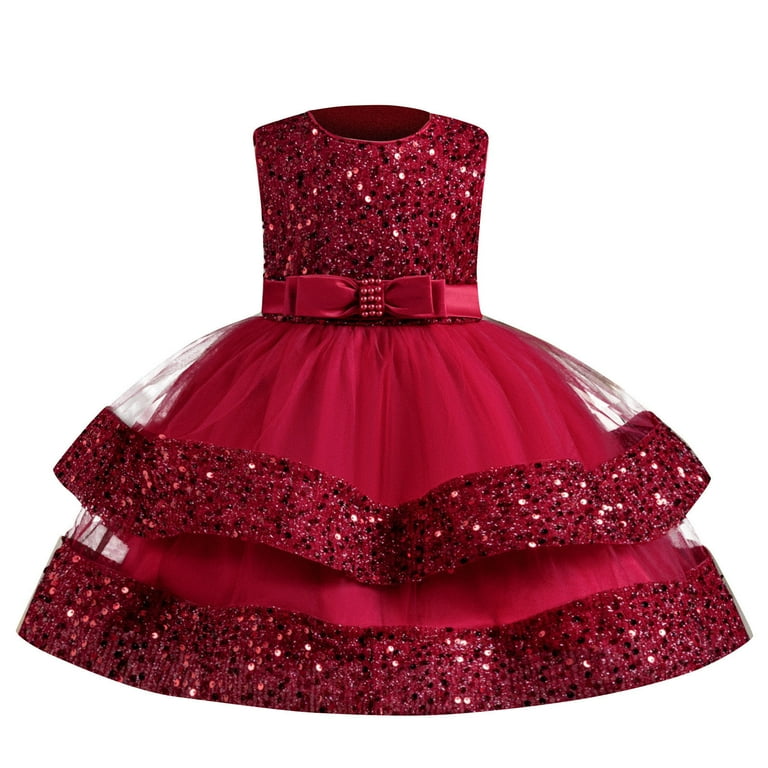 Jinhomg Glitter Dress for Toddler Girls 2025 Novelty Sequin Lace Patchwork Tutu Dresses Casual Comfy Sleeveless Tiered Maxi Dress Cute Birthday Gifts Red 6-12 Months - Walmart.com Jinhomg Glitter Dress for Toddler Girls 2025 Novelty Sequin Lace Patchwork Tutu Dresses Casual Comfy Sleeveless Tiered Maxi Dress Cute Birthday Gifts Red 6-12 Months - Walmart.com