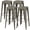 Gun, variant on VINEEGO 30 Inches Metal Bar Stools for Counter Height Indoor Modern Stackable Industrial Stools Set of 4 (Gun)