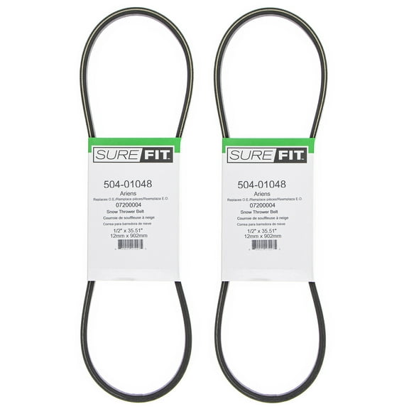 SureFit Drive Belt for Ariens 07200004 ST926 ST1336 ST1332 PB936 Snow Blower 2PK