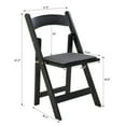 thumbnail image 4 of 4PCS Foldable Chairs, Comfortable Cushion / Ideal for Indoor and Outdoor Use, 4 of 5