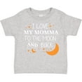 thumbnail image 3 of Inktastic I Love My Momma to the Moon and Back Boys or Girls Toddler T-Shirt, 3 of 5