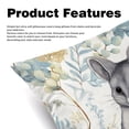 thumbnail image 2 of Animal Luxurious Velvet Throw Pillow Inserts with Unique Patterns - Set of 2 (16x16, 18x18, 20x20 Inches) for Bed, Chair Pillow Covers for Any Occasion, 2 of 6