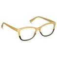 thumbnail image 2 of Elton John Pop Specs Reading Glasses - Wood Grain Ambient 3.00, Cat Eye Frame, 2 of 5