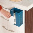 thumbnail image 2 of Simple Wall-Mounted Tissue Box for Living Room, Hollow Home, Kitchen Towel, Paper Box, Creative Paper Storage, 2 of 5