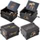 thumbnail image 2 of Laputa: castle in the sky spirited away tonari no totoro miyazaki hayao theme handmade engraved wooden music box crafts cosplay zhangyuxiang LED, 2 of 2