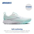 thumbnail image 2 of Zapatillas de running Brooks Trace 4 para mujer blancas talla 10.5, 2 of 6