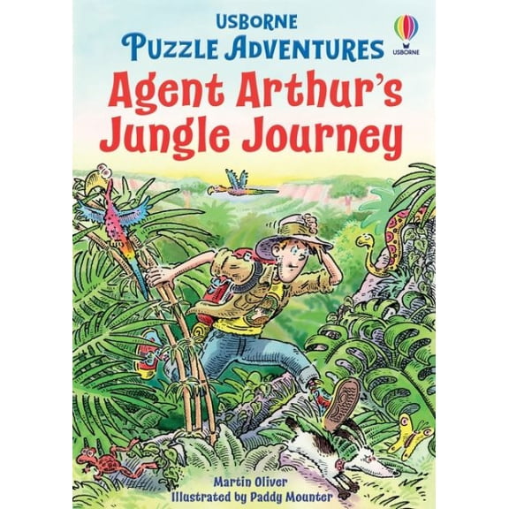Pre-Owned Puzzle Adventures Agent Arthur's Jungle Journey, (Paperback)