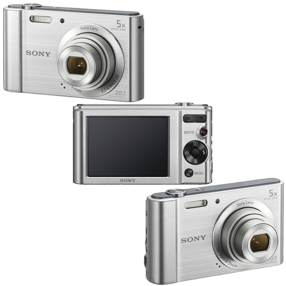 Sony Cyber-shot DSC-W800 Silver Digital Camera with Botswana Ubuy