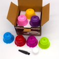 thumbnail image 1 of 7pcs Reusable Coffee Capsule Filter Cup For Nescafe Dolce Gusto Refillable Caps Spoon Coffee Strainer Tea Basket Kitchen Accessories, 1 of 4