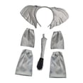 thumbnail image 2 of Conjunto de orejas y cola de animales, accesorios para el cabello, Cosplay para espectáculos infantiles, cumpleaños, 2 of 9