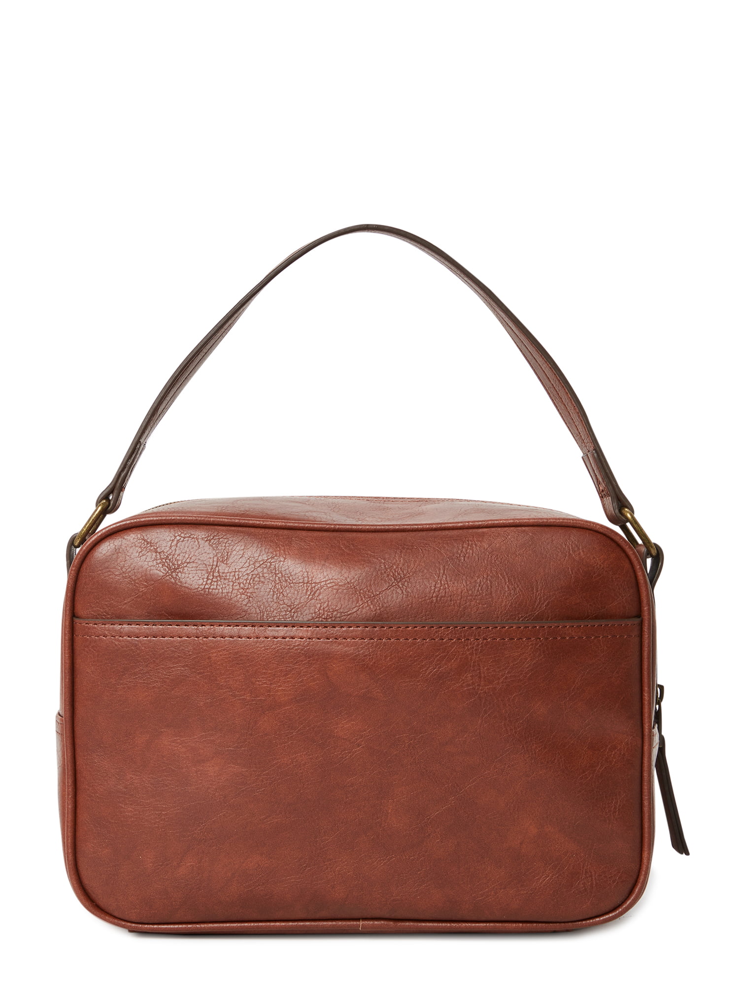 Pre-owned Diane Cloth Crossbody Bag In Brown