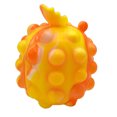 thumbnail image 1 of Juguetes sensoriales para aliviar el estrés, bola de piña con burbujas de empuje, bolas de ventilación de juguete de silicona, bola de burbujas de empuje, solución innovadora, 1 of 8