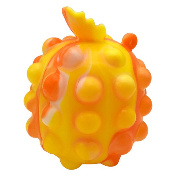 Juguetes sensoriales para aliviar el estrés, bola de piña con burbujas de empuje, bolas de ventilación de juguete de silicona, bola de burbujas de empuje, solución innovadora