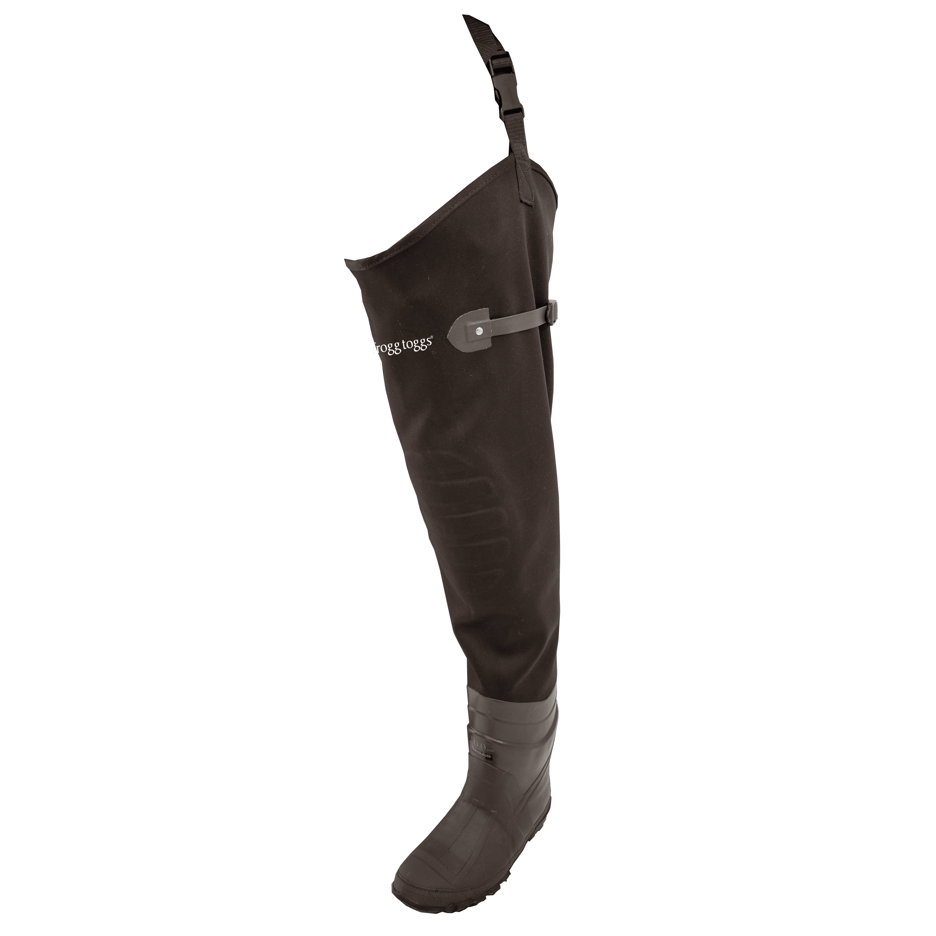 Details about   Frogg Toggs Bull Frogg 3-ply PVC Canvas Bootfoot Hip Wader Cleated or Felt Outs 