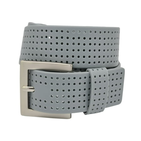 PGA TOUR Silicone Perforated Golf Belt - Gray