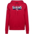 thumbnail image 2 of Women's Levelwear Red Cleveland Guardians Adorn Retro 3D Pullover Hoodie, 2 of 3