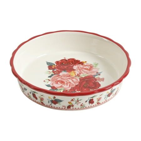 

The Pioneer Woman Cheerful Rose Floral 9.06-inch Pie Pan