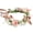 Brown, variant on Fairy Butterfly Flower Crown - Handmade Rose Floral Headband Adjustable Woodland Forest Headpiece for Women Girls Maternity Wedding Cosplay Hair Accessory
