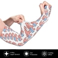 thumbnail image 3 of Daiia Elephant UV Sun Protection Arm Sleeves - Cooling Compression Arm Sleeve - Sports & UV Arm Sleeves for Men & Women, 3 of 8