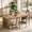 Light Brown, variant on Fnova 78.7" Modern Farmhouse Dining Table, Extra Long Wooden Kitchen Table, Easy Assembly, Seats 4-6 for Dining Room & Kitchen, Living Room