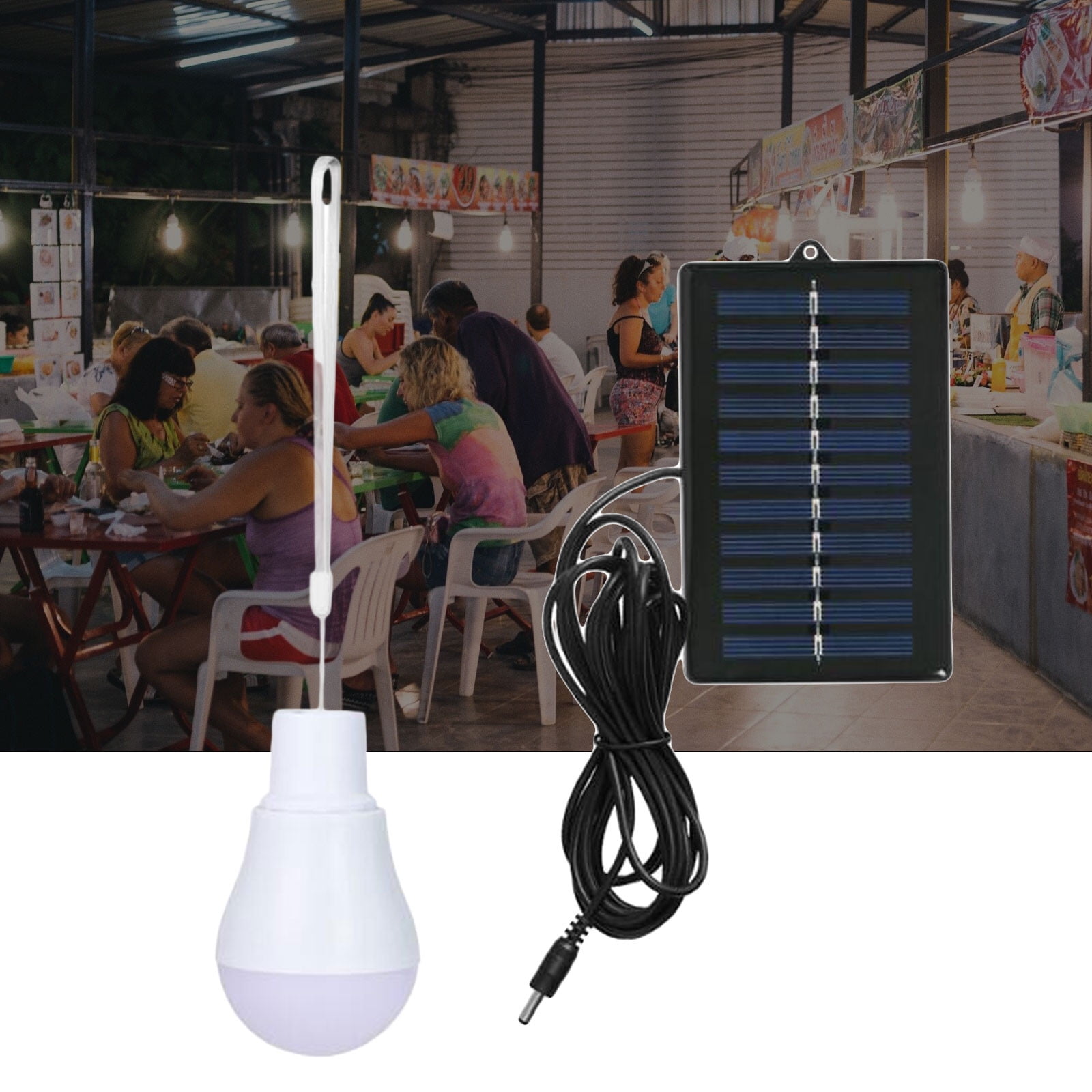 Clearance! Led Lights,Monocrystalline Solar LED Bulb Light Portable USB Rechargeable Light Indoor And Outdoor Hiking Camping Tent Fishing Lighting(With Lanyard) Clearance