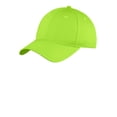 thumbnail image 3 of Port & Company Six Panel Unstructured Twill Cap-One Size (Lime), 3 of 4