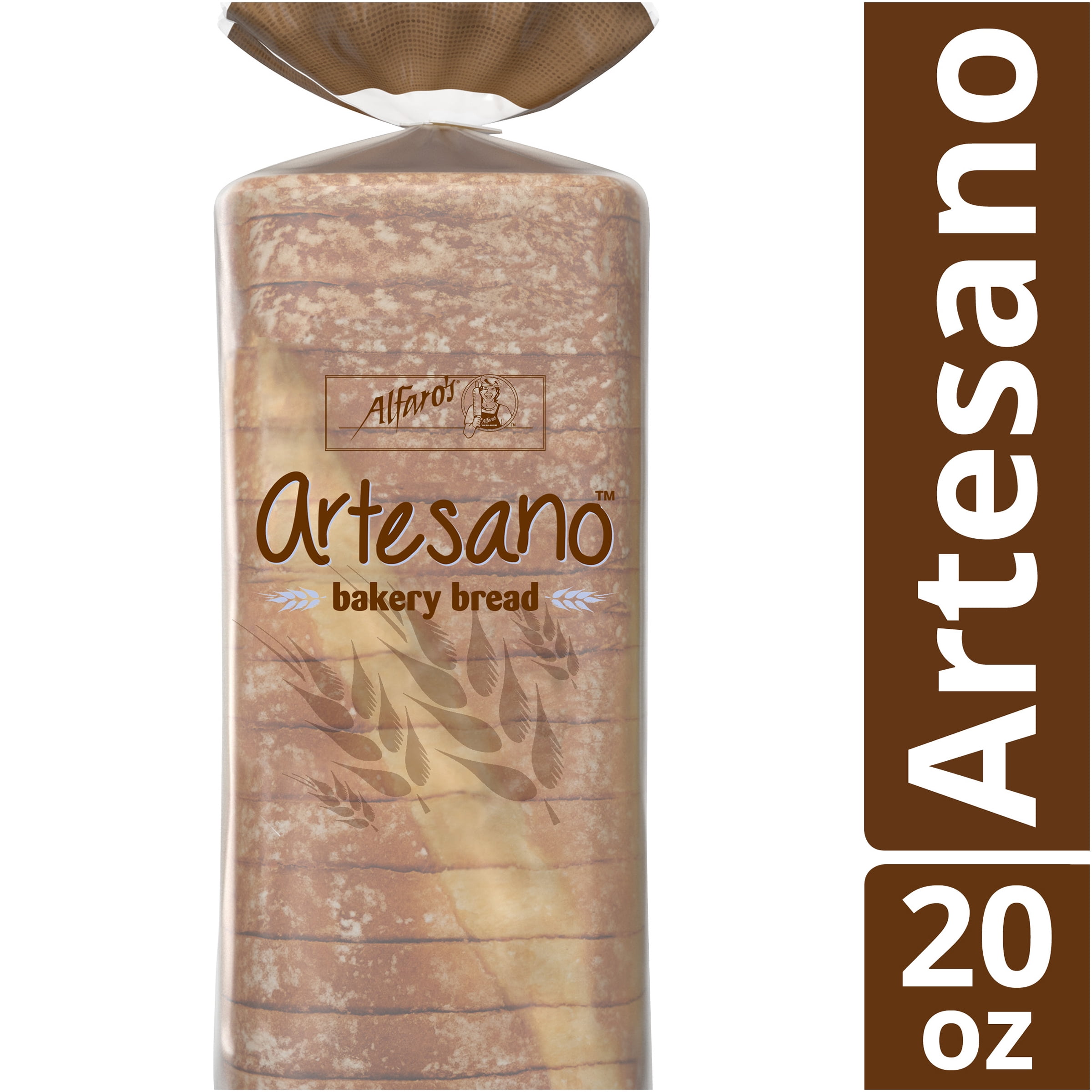 Alfaro's Original Artesano Bakery Bread, Thick Slices & Soft Texture