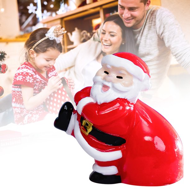 Micro Papá Noel Cristal Accesorios De Decoración Diy Pequeños Adornos