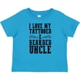 thumbnail image 3 of Inktastic I Love My Tattooed & Bearded Uncle Boys or Girls Baby T-Shirt, 3 of 5