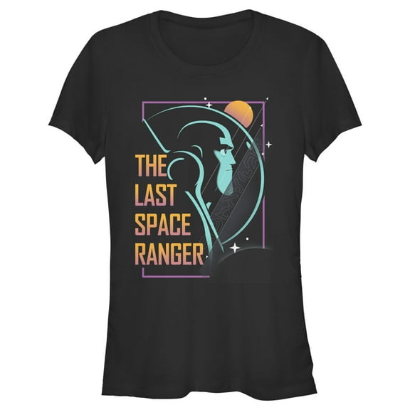 Junior's Lightyear The Last Space Ranger  Graphic Tee Black X Large